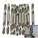 10Pcs Screw Extractor Removal Tool 4.2mm Double Ended Twist Drill Bits