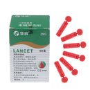 100 Sterile 28G Lancets Single Use Blood Test Testing Kits Glucose Cholester Hn