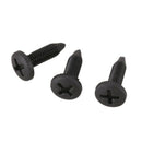 50pcs 6mm Plastic Push Type Rivet Bumper Pin Clips