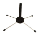 Foldable 4 Pegs Sax Holder Stand for Clarinet Flute Oboe Wind Instrument