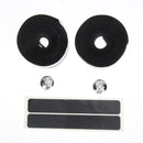 Cycling Cork Handlebar Tape Black + 2 Bar Plug Carbon fiber black