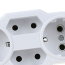 Plugs Adapter Multiple plugs Distributor Multiconnectors 4 -fold Euro connector-
