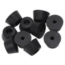 10 pcs 21 x 12 mm conical recessed foot feet rubber buffer Material: rubber X5Q5