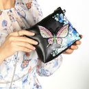 DIY Butterfly Special Shaped Diamond Painting Leather Chain Shoulder Bags