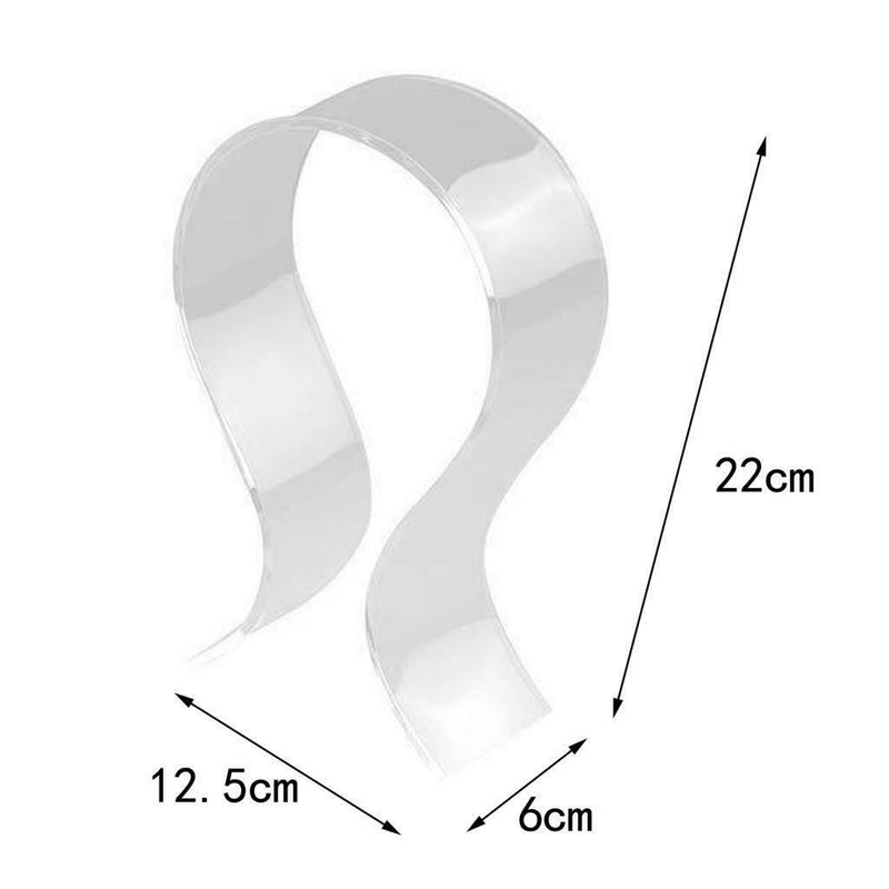 2Pcs DJ Headset Stand Arch Tabletop Headphone Earphone Display Holder Rack
