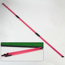 2pcs Golf Alignment Sticks Portable Rods Putting Ball Striking Training Aids