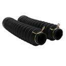 2Pcs Black Rubber Motorcycle Front Fork Shock Absorber Dust Cover For CG125B Kw