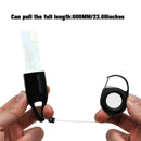 1 X Lighter Leash Safe Stash Clip Retractable Keychain Holder R8U6 Lighter G4E3