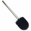 Black Stainless Steel Wc Bathroom Toilet Cleaning Brush Head Round Gift Met Z2M6