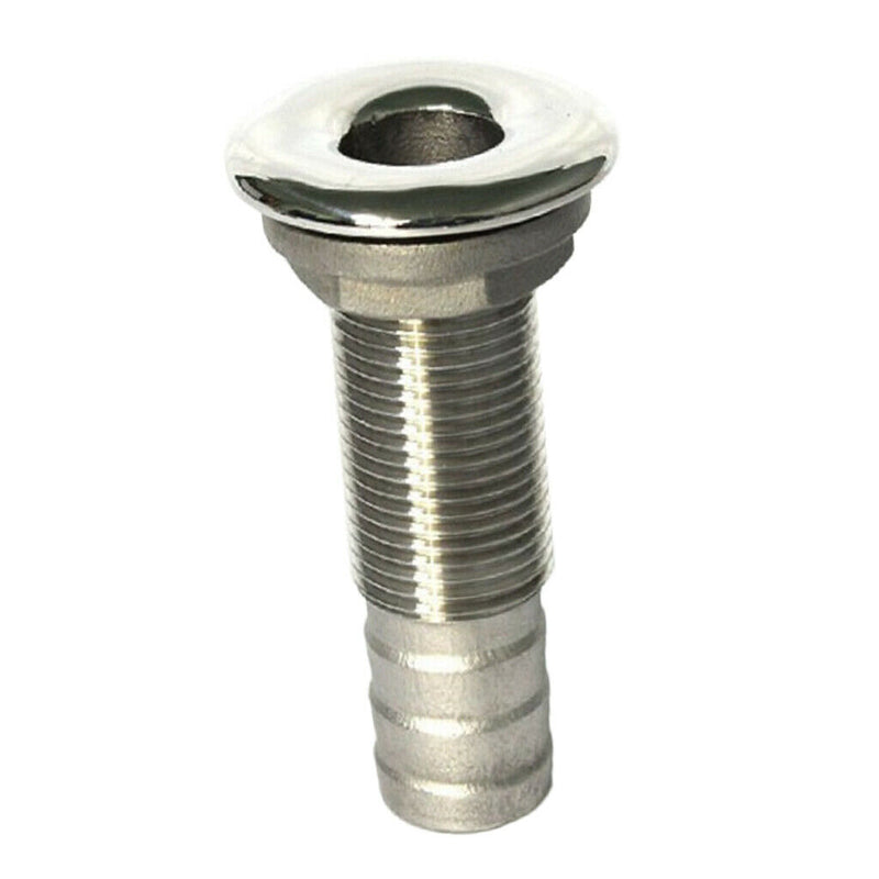 1/2" Inch Thru Hull Bilge Pump and Aerator Hose Fitting for Boats Steel,NEW