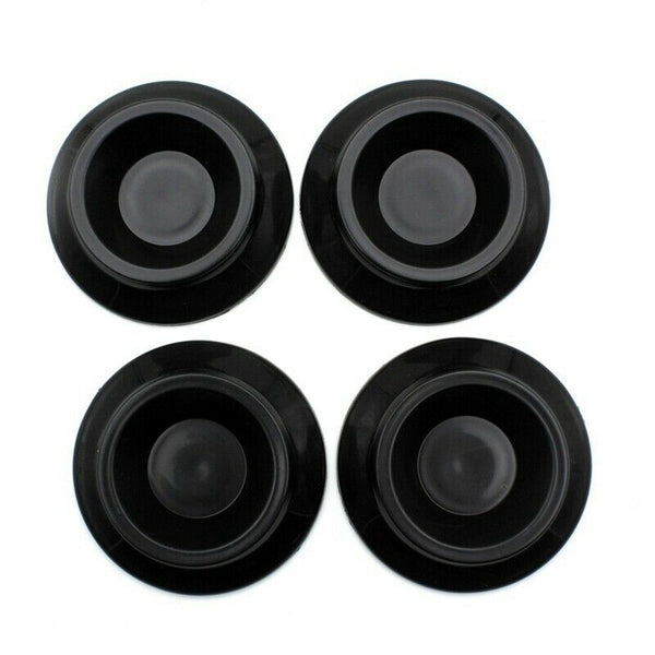 4 Piano Caster Cups Gripper Set with Sturdy 300kg Load Bearing ABS for Upri