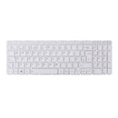 Premium UK Notebook Keyboard for Toshiba Satellite L50-B White No Frame
