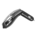 Vehicle FM Transmitter Music Player AUX Plug Radio Adapter Kit w/ USB Charging