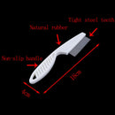 1Pc White Rake Comb Stainless Steel for Dog straight Brush Grooming Pet Supplie-