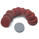 100pcs Abrasive Tools Sander Disc 50mm 2" Round Sanding Pad Sheets Sandpape P8P8