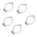 5Pcs BMX MTB Bike Bicycle Cable Clamp Fix Frame Brake Speed Line Clip 25.4mm