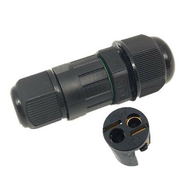 2Pin Mini Core Joint Outdoor IP68 Waterproof Electrical Cable Wire Connector Gn