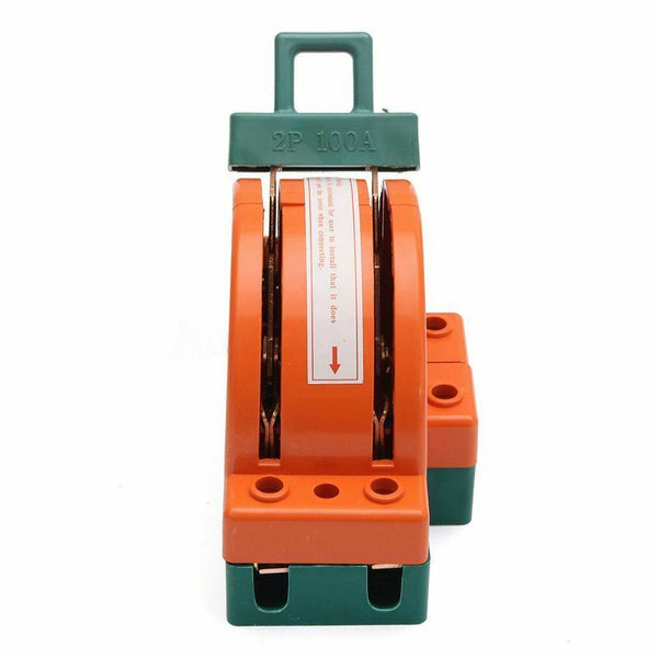 100A Two Pole Disconnect Double Throw Switch for Circuit Breaker Backup Gen L1F5