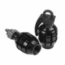 2x valve cap metal valve cap dustproof cap car bicycle tire valve dust cove