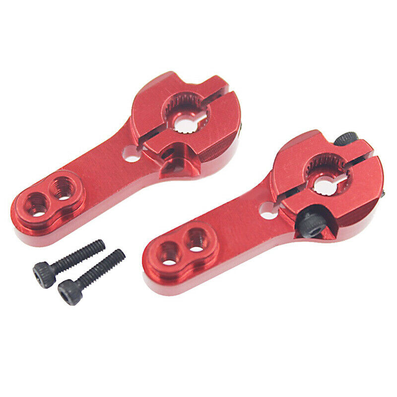6pcs 25T Aluminum Servo Horn M3 threads Steering Arm High Torque Servos Mot U4X9