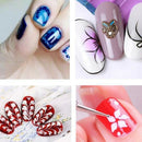 5 Pieces Nail Brushes for Nail Art Nail Design Brush Nail Art Pens Nail Art E1M8