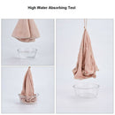 Luxury Kitchen Cotton Hand Face Towel Towelette for Bathroom Kids Room Pink