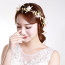 Boho Flower Garland Hair Head Band Crown Girl Women Festival Bride Beach Decor.