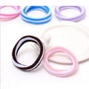48pcs Elastic Children Hair Band Kids Colorful Random Baby Hair Accessories MOAU