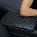 Car Armrest Pad Cover Center Console Box Leather Cushion Armrests Pads Universal