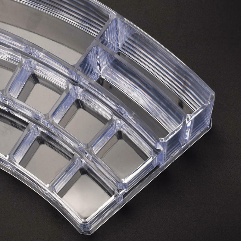 17 Grids Acrylic Transparent Tattoo Pen Ink Storage Organizer Display Stan AIV