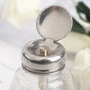 150ml Empty Nail Polish Remover Pump Dispenser Glass Push Down Press Bot Kw