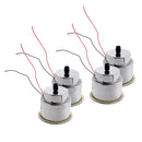 4pcs Stainless Steel LED Drink Cup Holder Blue Light for Yacht Modern Camper Car