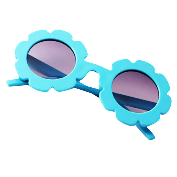 5Pcs Lovely Baby Flower Sunglasses Toddler Soft Plastic Travel Glasses Eyewear