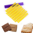 Alphabet Letter Number Biscuit Cookie Cutter Press Stamp Embosser Cake Mould B3C