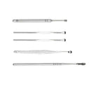 5Pcs Stainless Steel Ear Wax Cleaner Easy Swab Earwax Removal Earpick Tool+Case