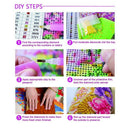 5D Diy Diamond Painting By Number Kit Round Dril Beads Crystal Rhinestone P