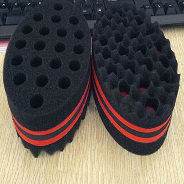 Magic Barber Sponge Hair Brush for Twists, Afros,Coils,Dreadlocks (1 pc) R8H5