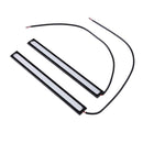 2pcs Waterproof 12V LED COB Car Auto DRL Driving Daytime Blue A