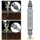 6Pcs Damaged screw extractor speed out drill bits broken bolt remover tool  BX