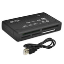 All in One USB External Memory Card Reader SD SDHC Mini Micro M2 MMC XD CF MS