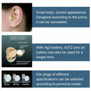 2Pc Small In The Ear Invisible Best Sound Amplifier Battery Digital Hearing Aids