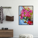 5D DIY Full Round Drill Diamond Painting Flowers Art Embroidery Kits (B907)