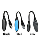 Mini Flexible Clip-on Bright Booklight LED Travel Book Reading Lamp White L