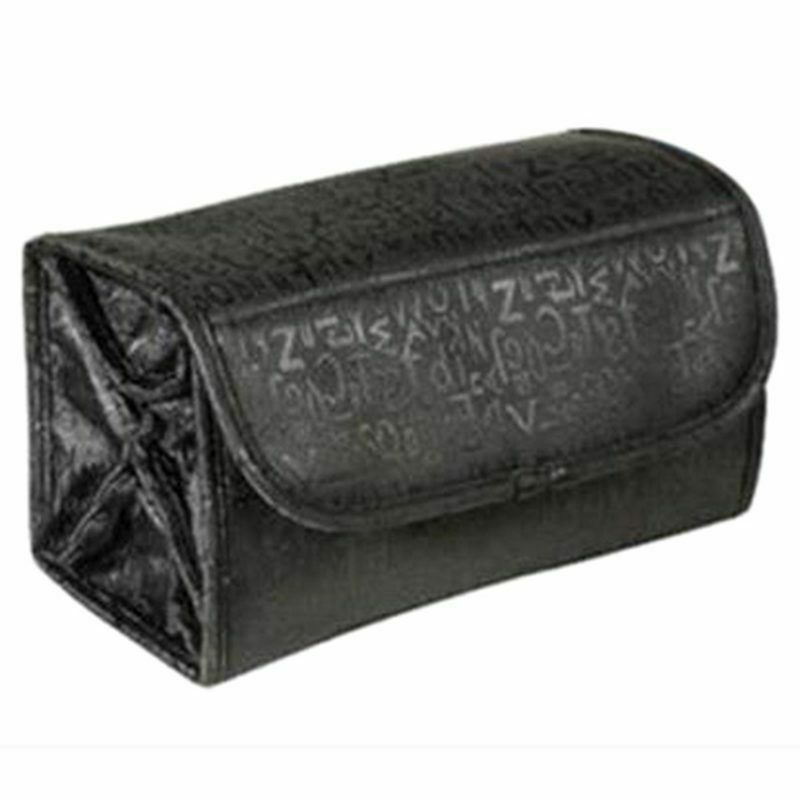 Black Portable Foldable Toiletry Bag Bellows Storage Makeup Travel R7N1