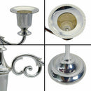 3-Candle Metal Candelabra Tall Candle Holder Wedding Event Candelabra Candl B8W3