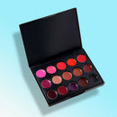 15 Colors Makeup Lip Gloss Matte Lipstick Cosmetic Palette Tool Set For Beauty