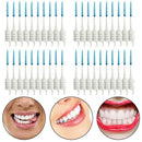 200pcs Interdental Brush Dental Floss Teeth Oral Clean Double Head Toothpic