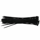 50pcs Nylon Cable Ties Black 200x3mm B1H9