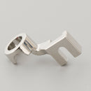 2Pcs Free-motion Quilting / Embroidery Presser Foot, Low/ High Shank Ruler Foot