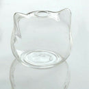Cat Shaped Glass Vase Hydroponic Plant Flower Vase Terrarium Container Pot